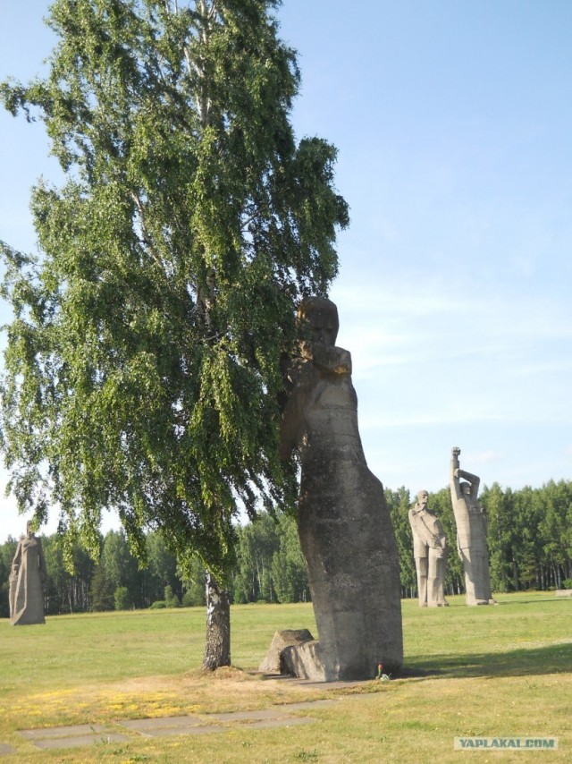 Мемориал концлагеря Саласпилс
