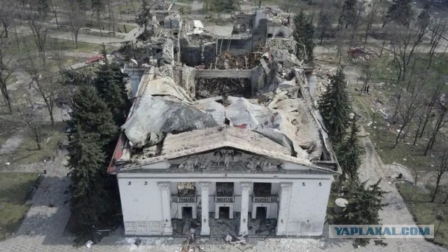 Здание Панорамы "Оборона Севастополя 1854–1855 гг."  полностью уничтожено после атаки дронов