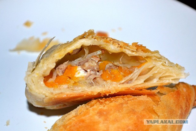 Узбекская кухня. Самса слоеная