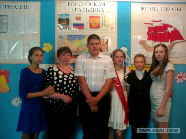 Девочка Таня из русской глубинки