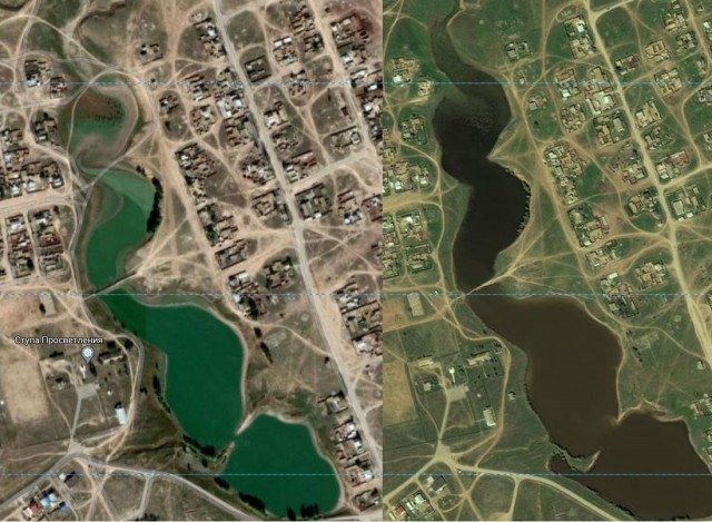 Экологическая катастрофа на водохранилищe Аршань-Зельмень в Калмыкии