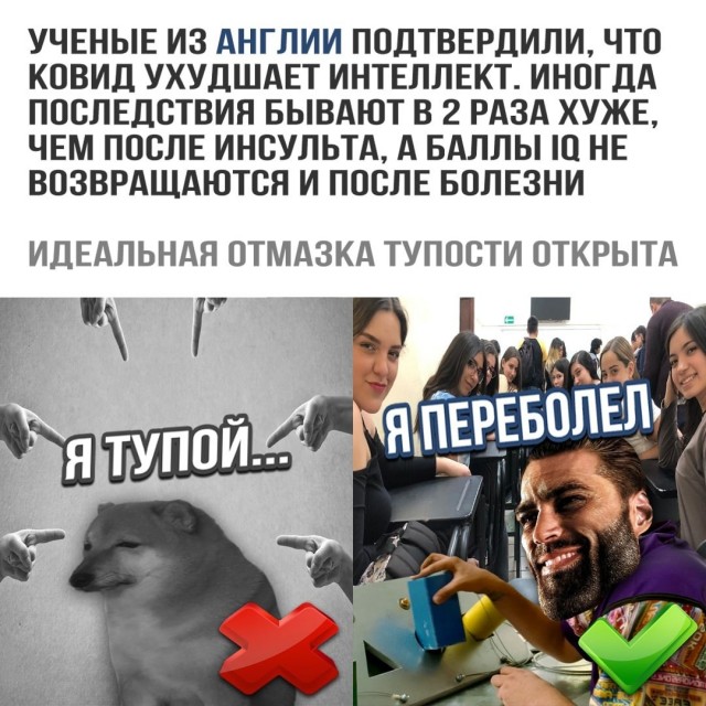 А вот и дежурная коронопугалка подъехала