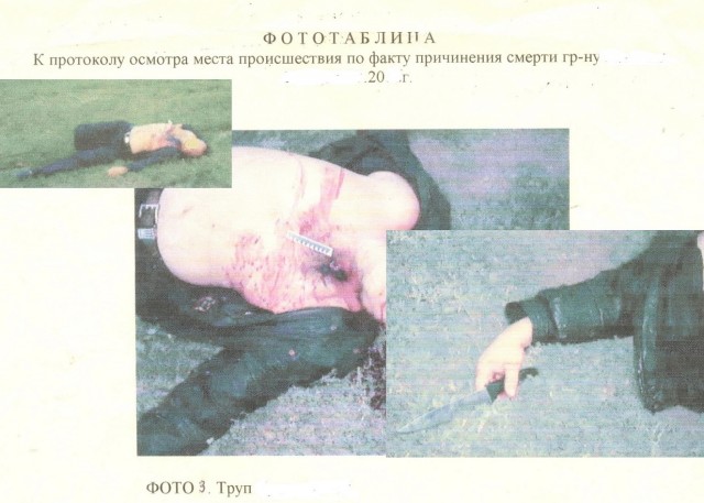 Пятна бурого цвета (или записки криминалиста)