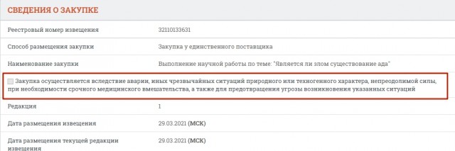 Институт РАН потратил 742 тыс. руб. на изучение ада и зла