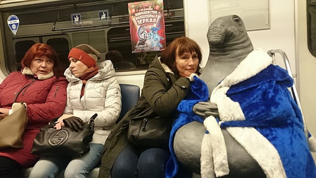 Свежая подборка модников из российского метрополитена