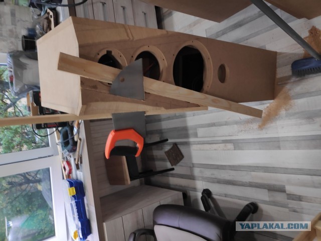 Как мы с "лохматым" колонки делали