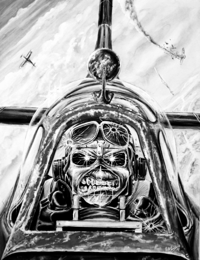 Эдди Хед на обложках Iron Maiden