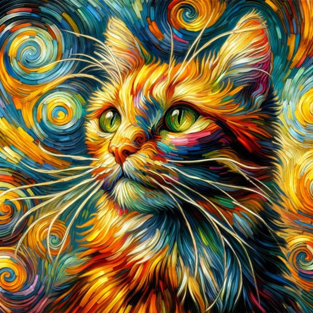 Котовторник глазами ИИ