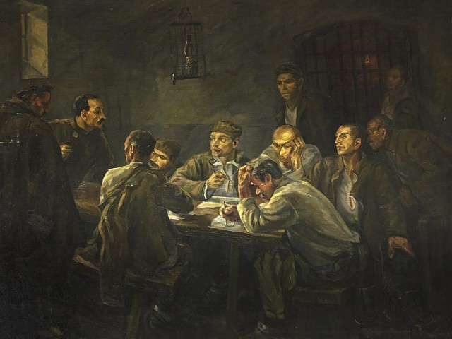 Жизнь Дзержинского в живописи и скульптуре