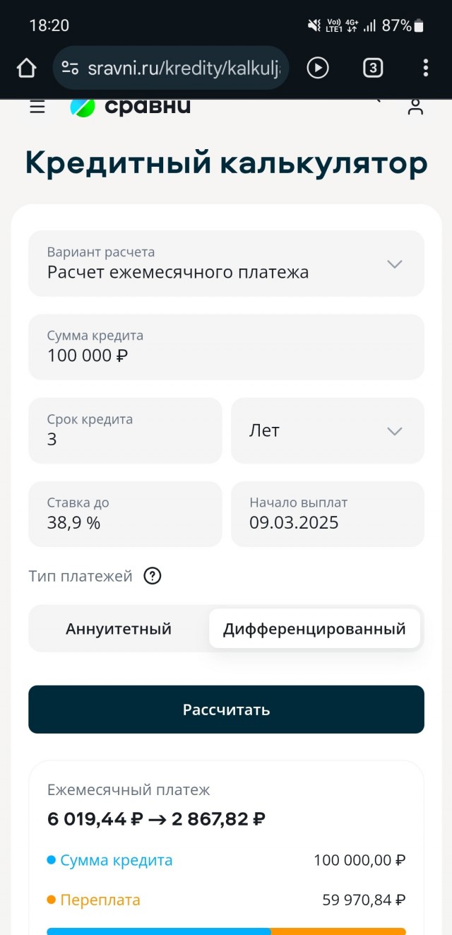 Надо бы кредит взять...