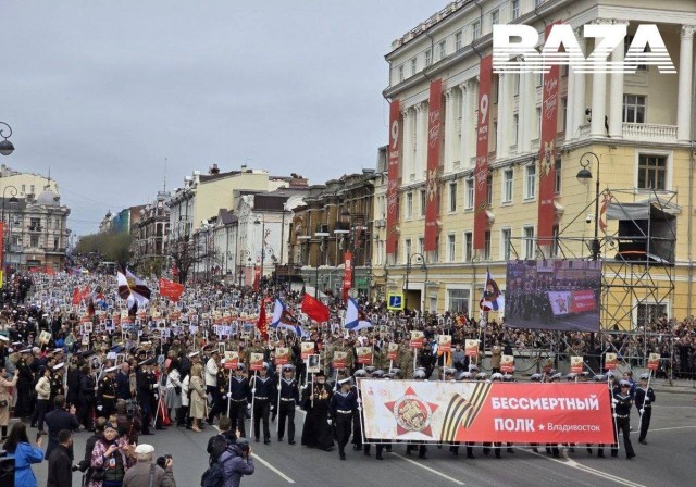 Парад Победы прошел во Владивостоке