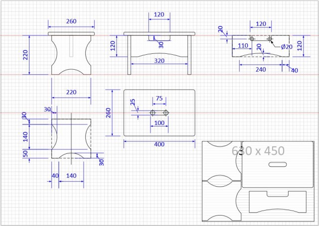 Табуреточка. Мини-проект.