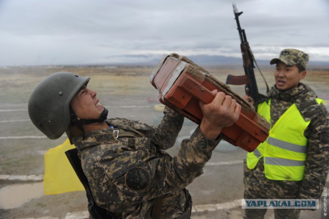 Испытания военных: Сухопутные войска РК