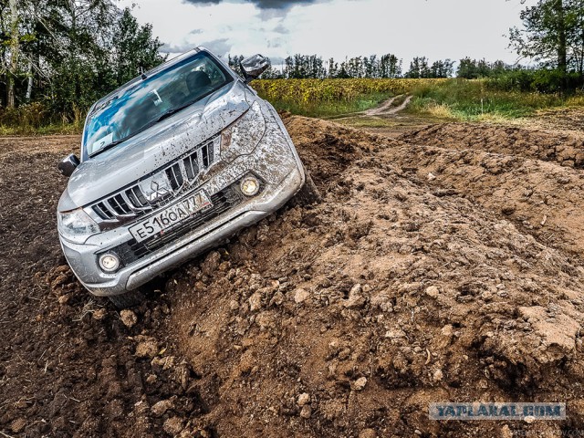 Mitsubishi L200 2016 - Offroad-тест в снегах России + немного Pajero V6