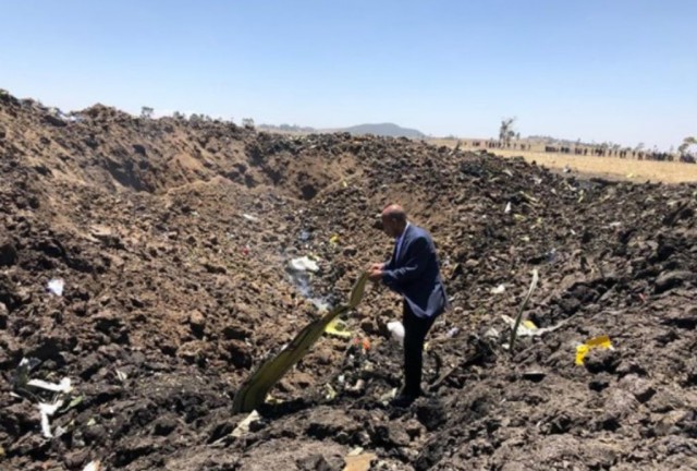Самолёт авиакомпании Ethiopian Airlines с 149 пассажирами и 8 членами экипажа потерпел крушение