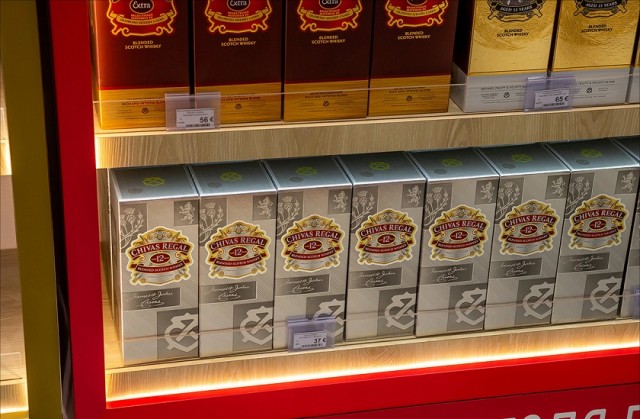 Цены на алкоголь в новом шереметьевском Duty Free