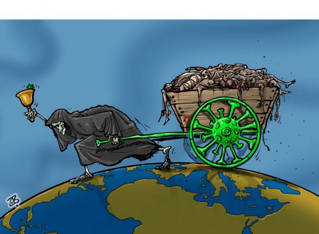 Карикатурная пандемия
