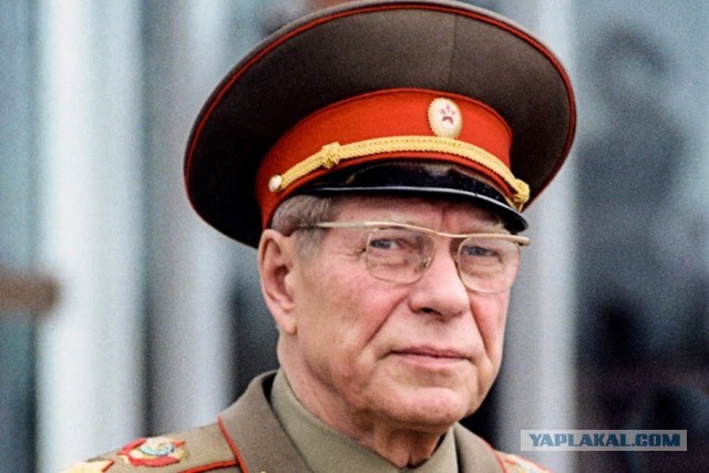 Министр обороны СССР Дмитрий Федорович Устинов