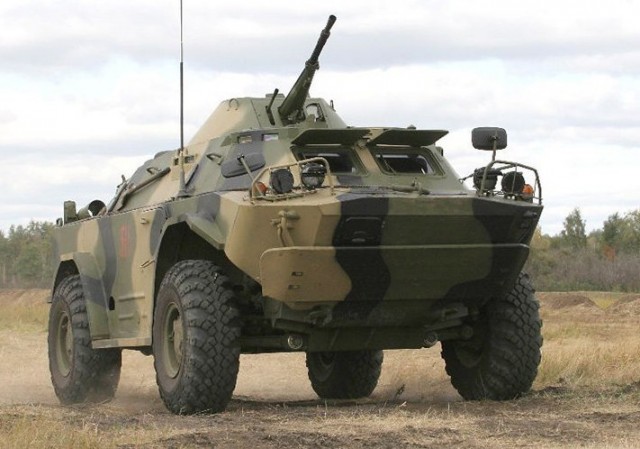 А какая военная техника была в вашем распоряжение?