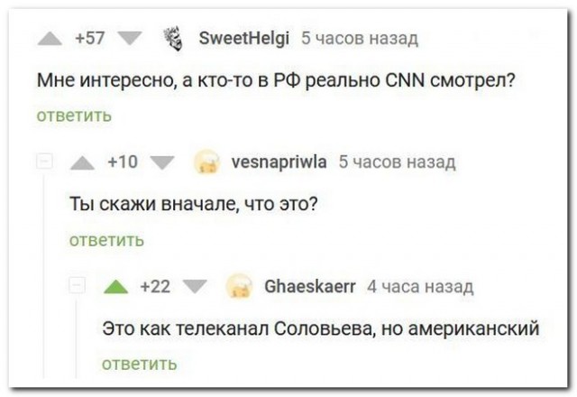 Забавные комментарии из социальных сетей 14.03.22