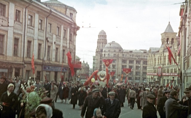Прогулка по Москве 1961 года
