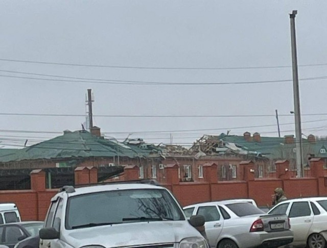 Видео взрыва в Грозном с камер наблюдения