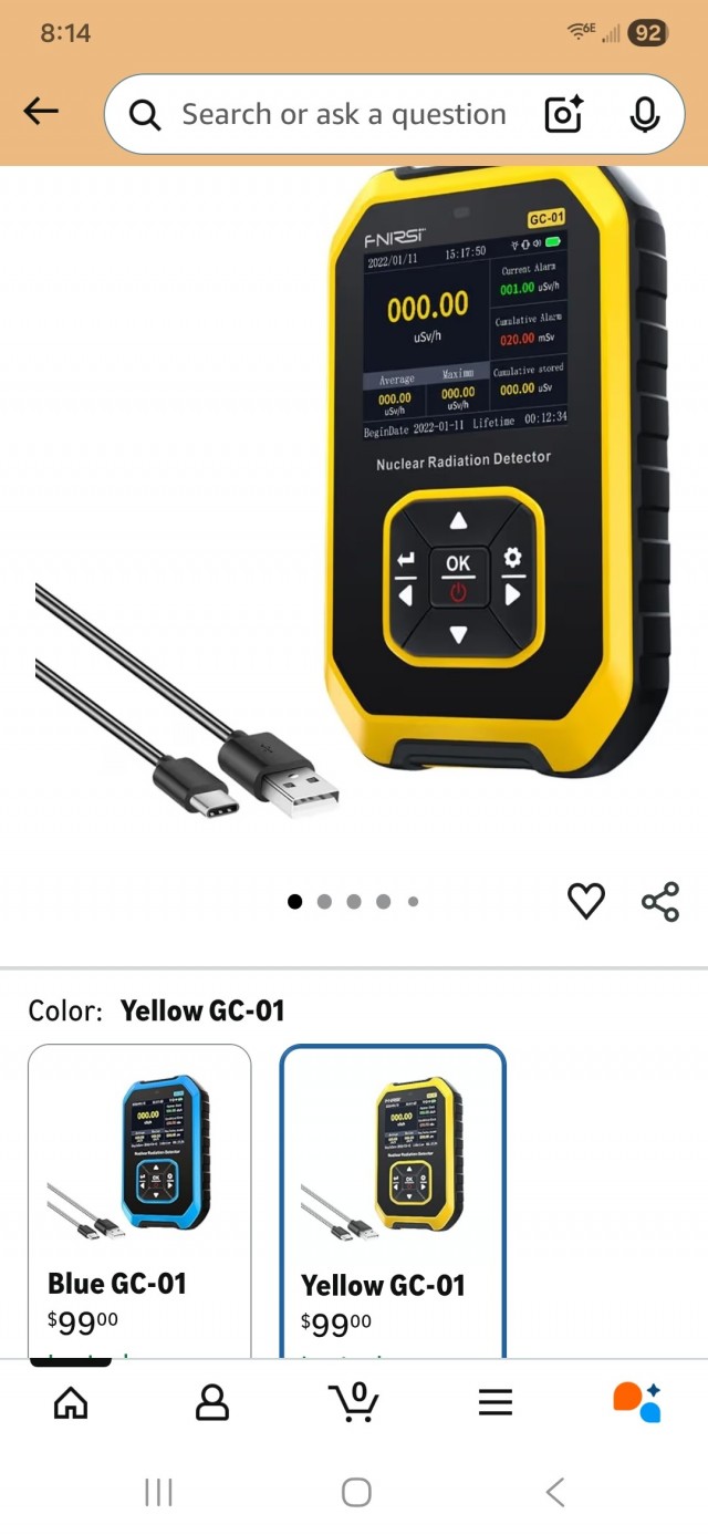 Посоветуйте хороший дозиметр ?