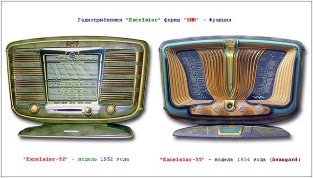 Советский бытовой радиоприёмник "Звезда-54"