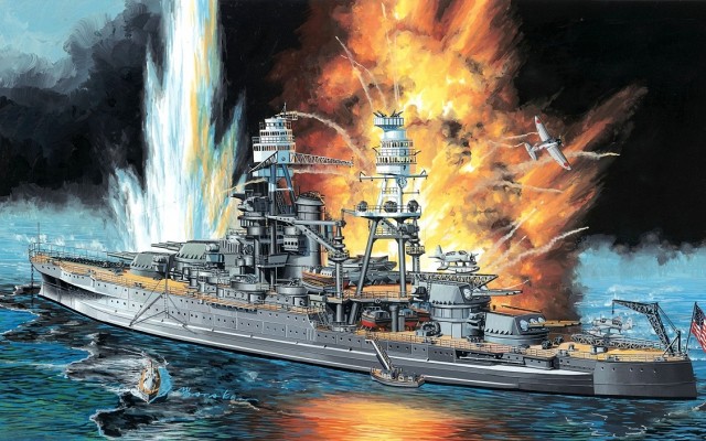 Линкор «USS Arizona» могила для 1177 моряков. Грозная «морская крепость» ВМС США ушла под воду за считанные минуты