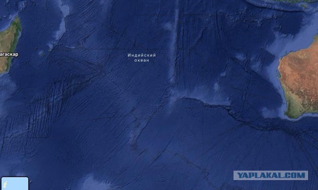 Археолог с помощью Google Earth обнаружил аномалию на дне Тихого океана