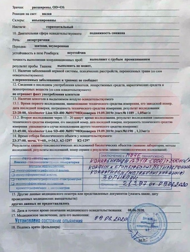 Прокуратура Москвы проверит, как ГИБДД ранее работала с Ефремовым