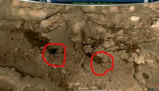 Несоответствия на снимках Марса, сделанных НАСА