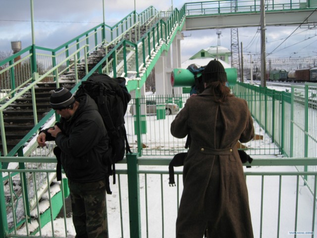 Зимой с палатками по Подмосковью