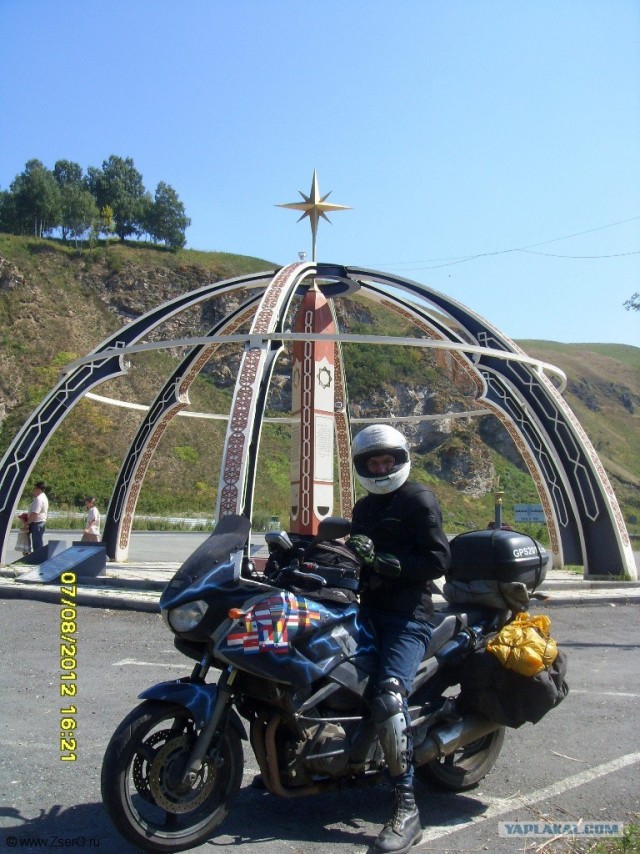 К Тихому Океану на мотоцикле - 2012