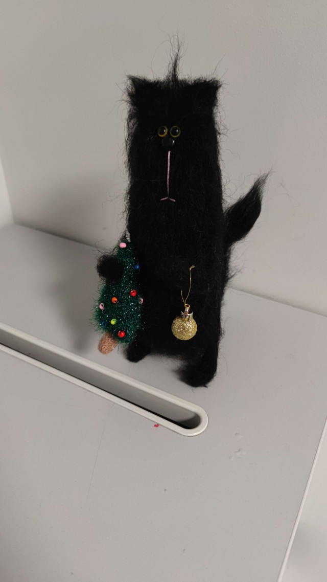 Реально ШЕРСТЯНОЙ котовторник!