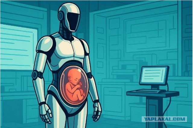 "Робот-матка" — ложь, сгенерированная ИИ. Красивая картинка убедила мир в невозможном