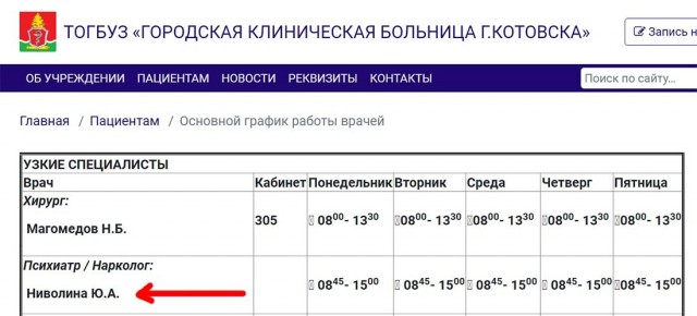 Нужен котовский психиатОр