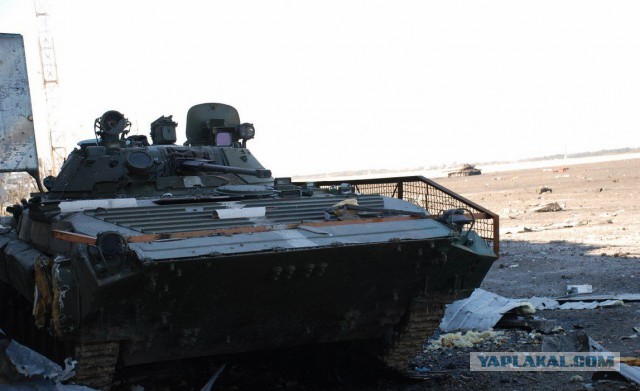 Зачистка аэропорта от войск украинских ВС