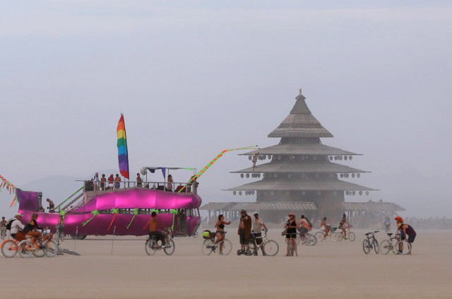 Фестиваль Burning Man 2016