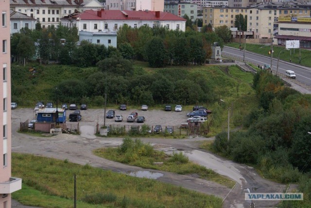 Заполярье. Суровый Мурманск.