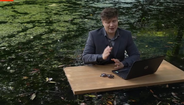 Раньше было лучше. Вода была зеленее...