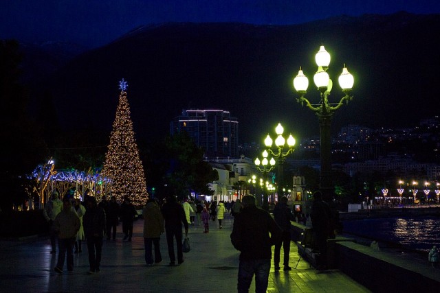 Алушта в межсезонье