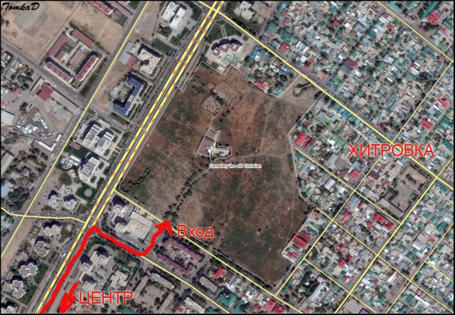 Старое христианское кладбище в Ашхабаде