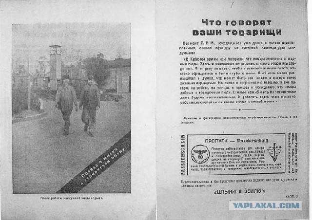 Фашисткие листовки