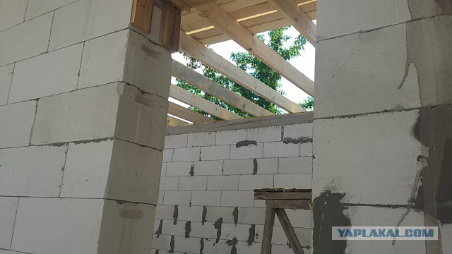 Строим дом не торопясь