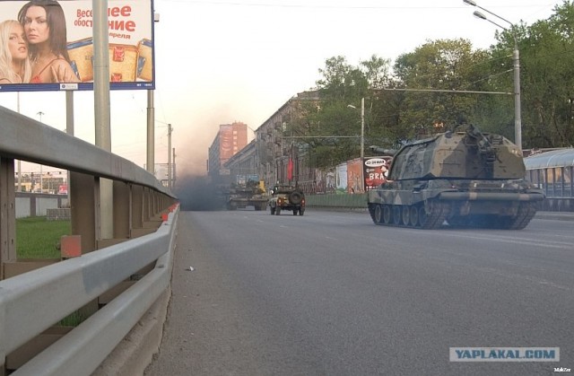 Танки в городе! (20 фото)