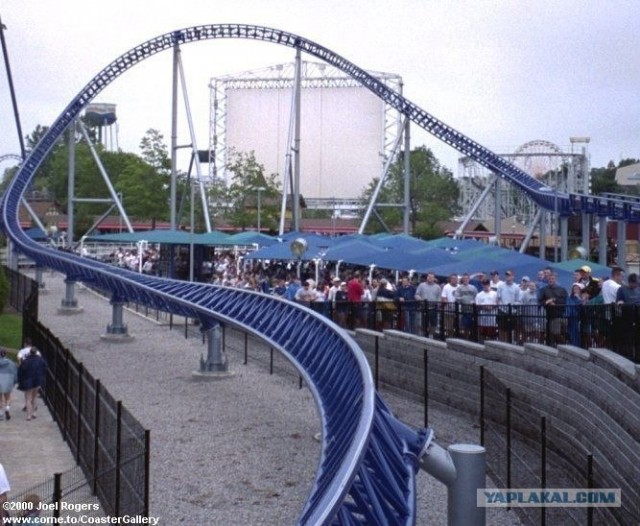 Американская горка Millenium Force (43 фото+видео)