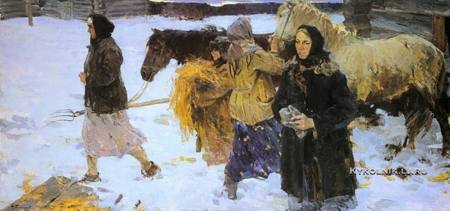 Великая Отечественная война в живописи