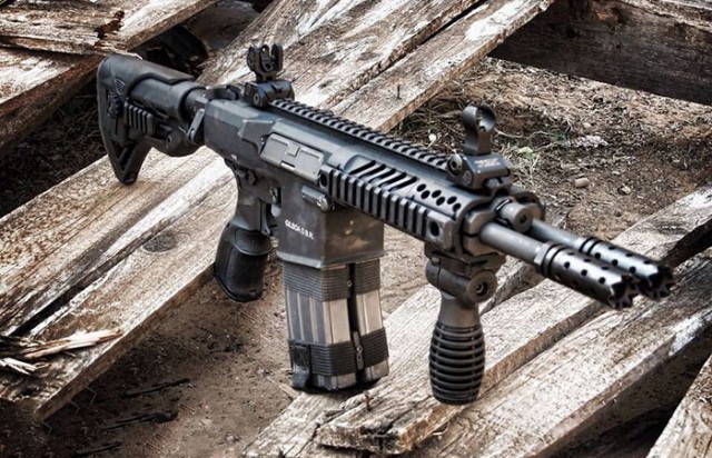 Французская винтовка с двумя стволами