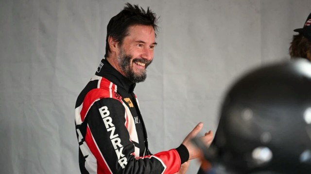 Киану Ривз занял 25 место в гонке Toyota GR Cup